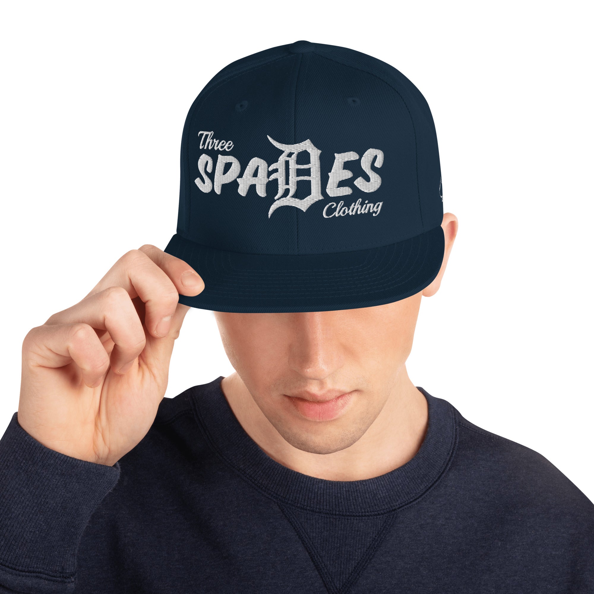 Three Spades x Old English Snapback