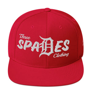 Three Spades x Old English Snapback