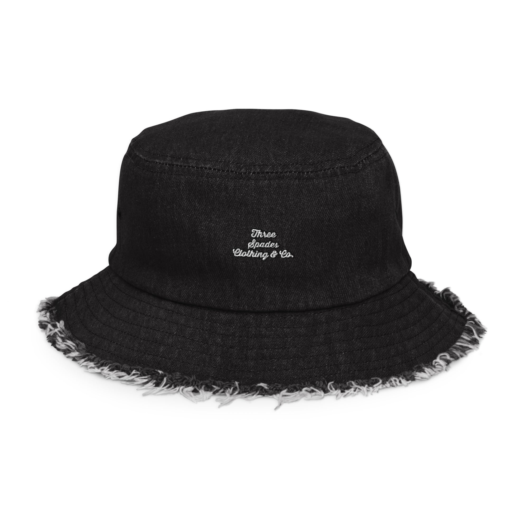 Classic Unisex Distressed Bucket Hat