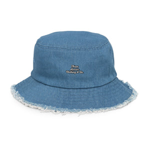 Classic Unisex Distressed Bucket Hat