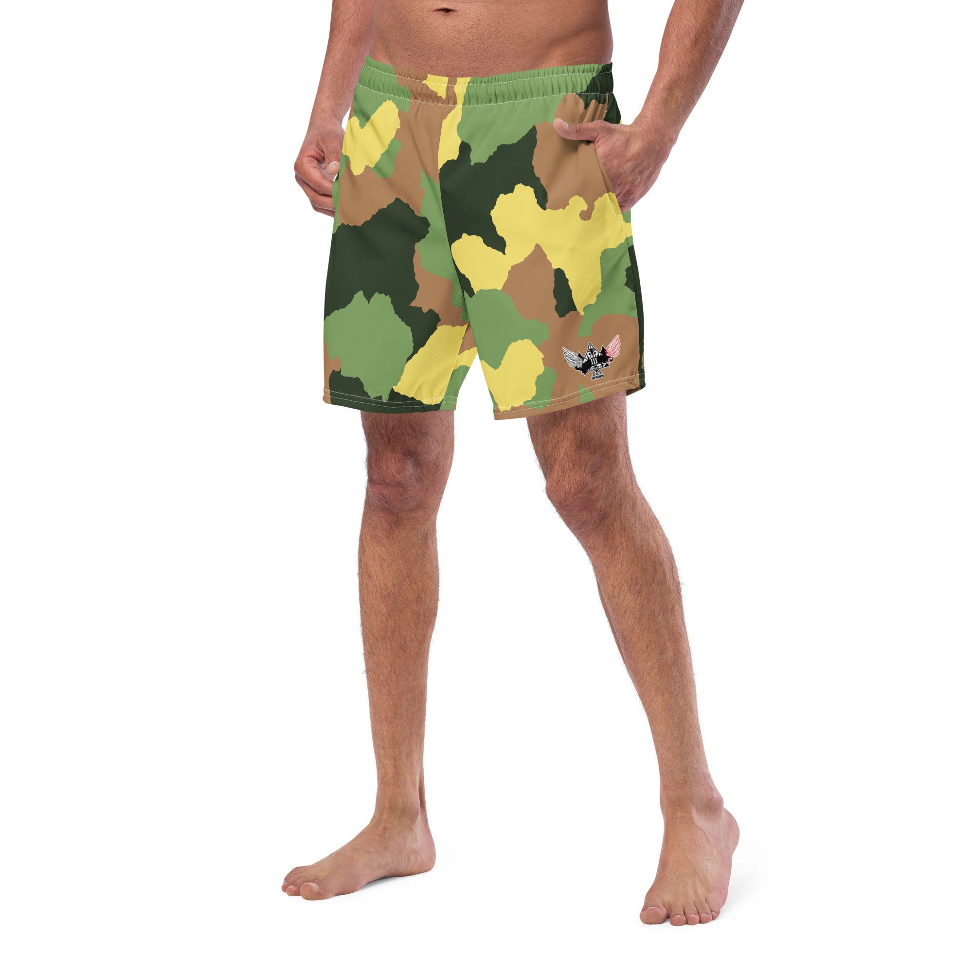 Men’s Camo Swim Trunks