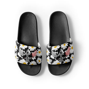 Women's Floral Slides